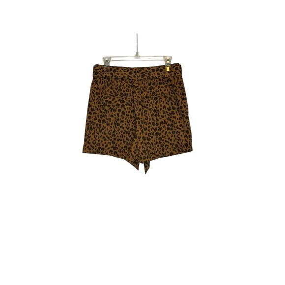 A new day animal print belted shorts size Medium - Picture 10 of 12